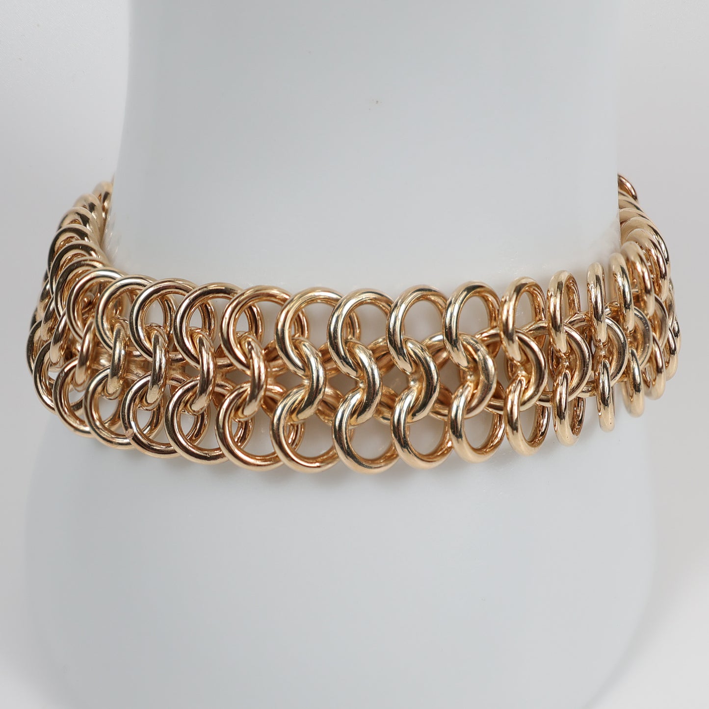 Second-Hand 9ct Yellow Gold Double Link Bracelet