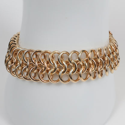 Second-Hand 9ct Yellow Gold Double Link Bracelet