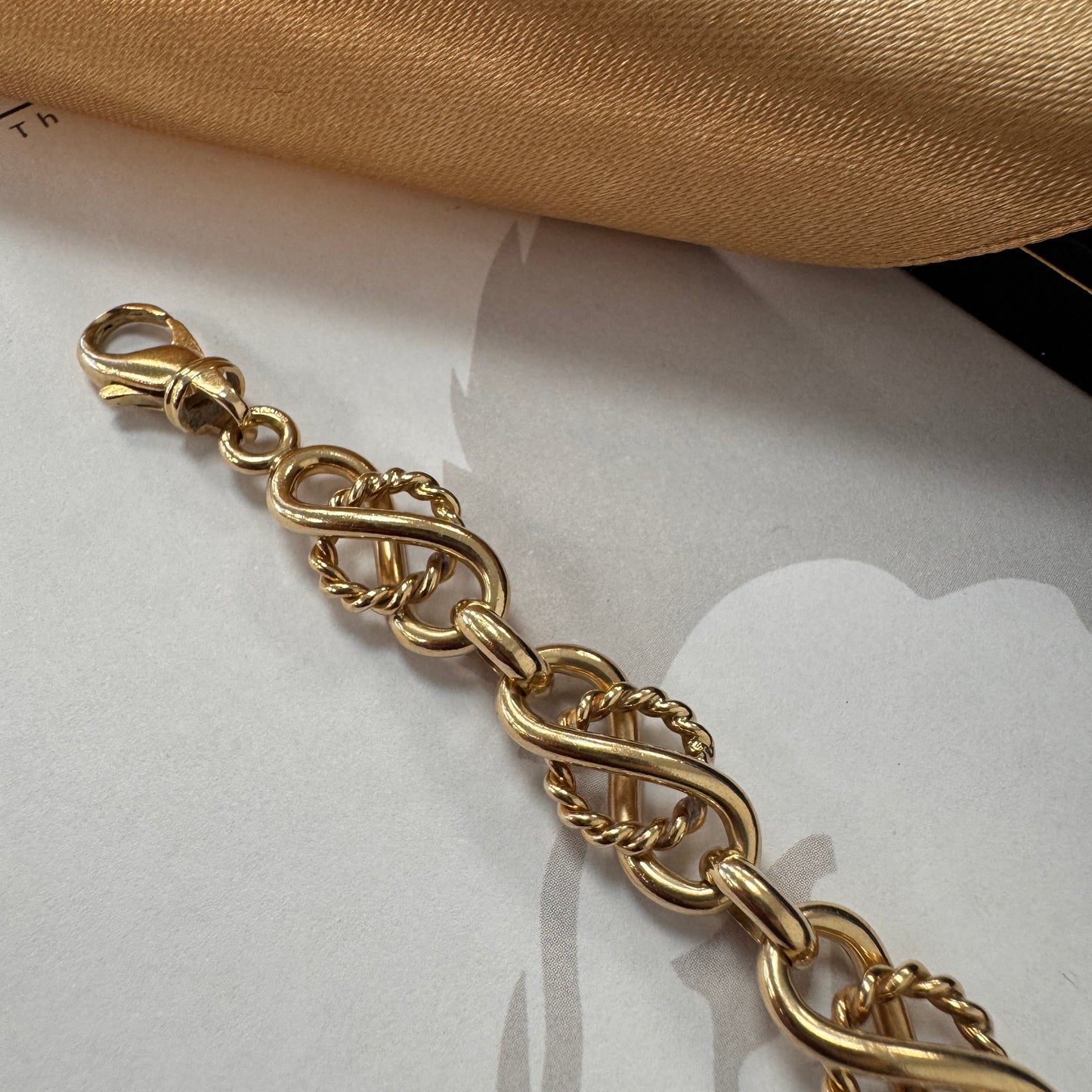 9ct Gold Fancy Link Bracelet