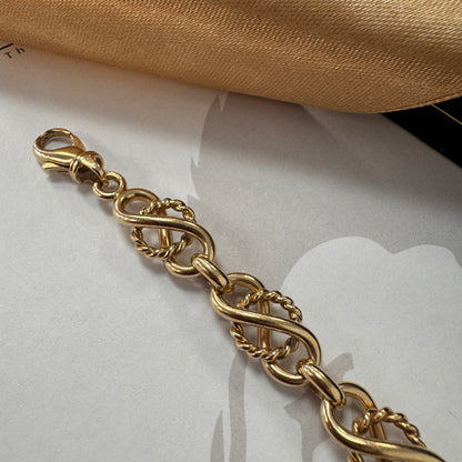 9ct Gold Fancy Link Bracelet