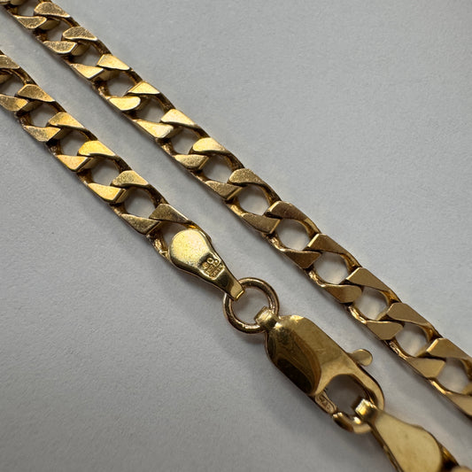 9ct Gold Curb Link Chain