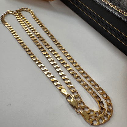 9ct Gold Curb Link Chain
