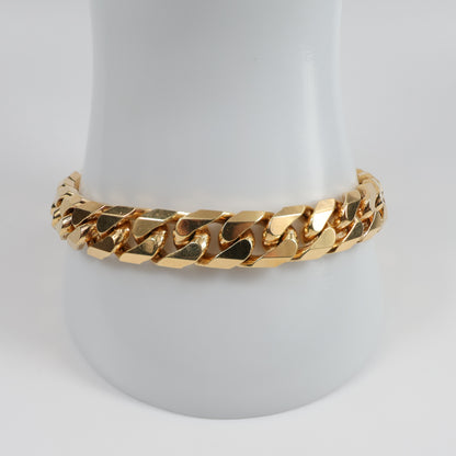 Second-Hand 9ct Yellow Gold 9-Inch Curb Link Bracelet