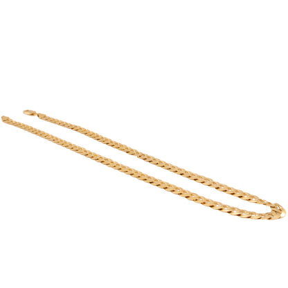 Second-Hand 9ct Yellow Gold Italian Curb Chain Necklace