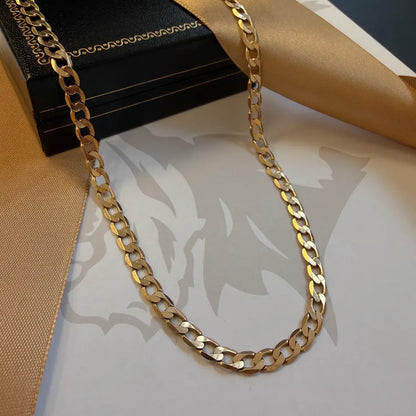9ct Gold Curb Chain – 20"