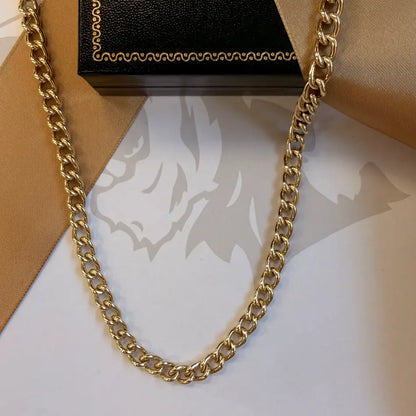 9ct Gold Heavy Curb Chain – 27"