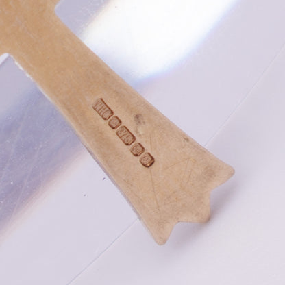 Second-Hand 9ct Yellow Gold Engraved Cross Pendant