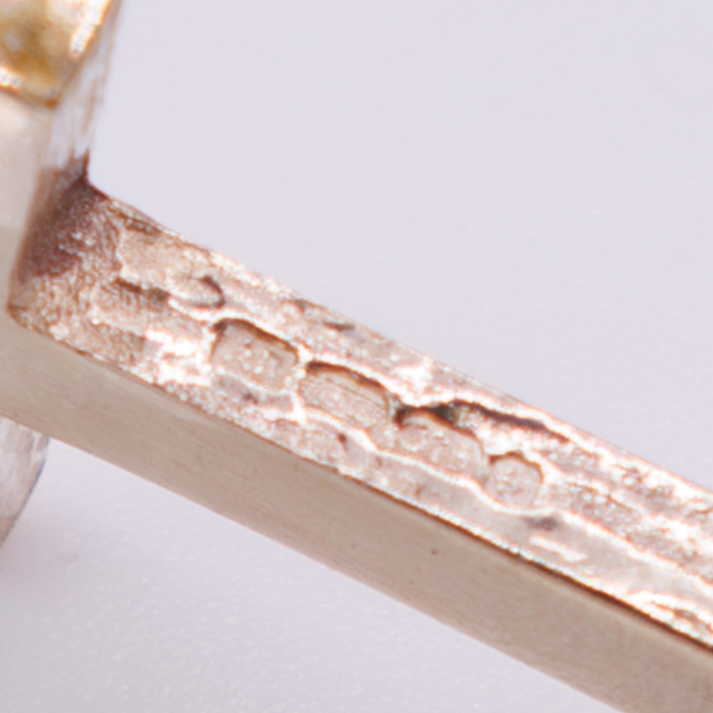 Second-Hand 9ct Yellow Gold Cross Pendant with Diamond Detail