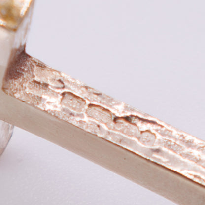 Second-Hand 9ct Yellow Gold Cross Pendant with Diamond Detail