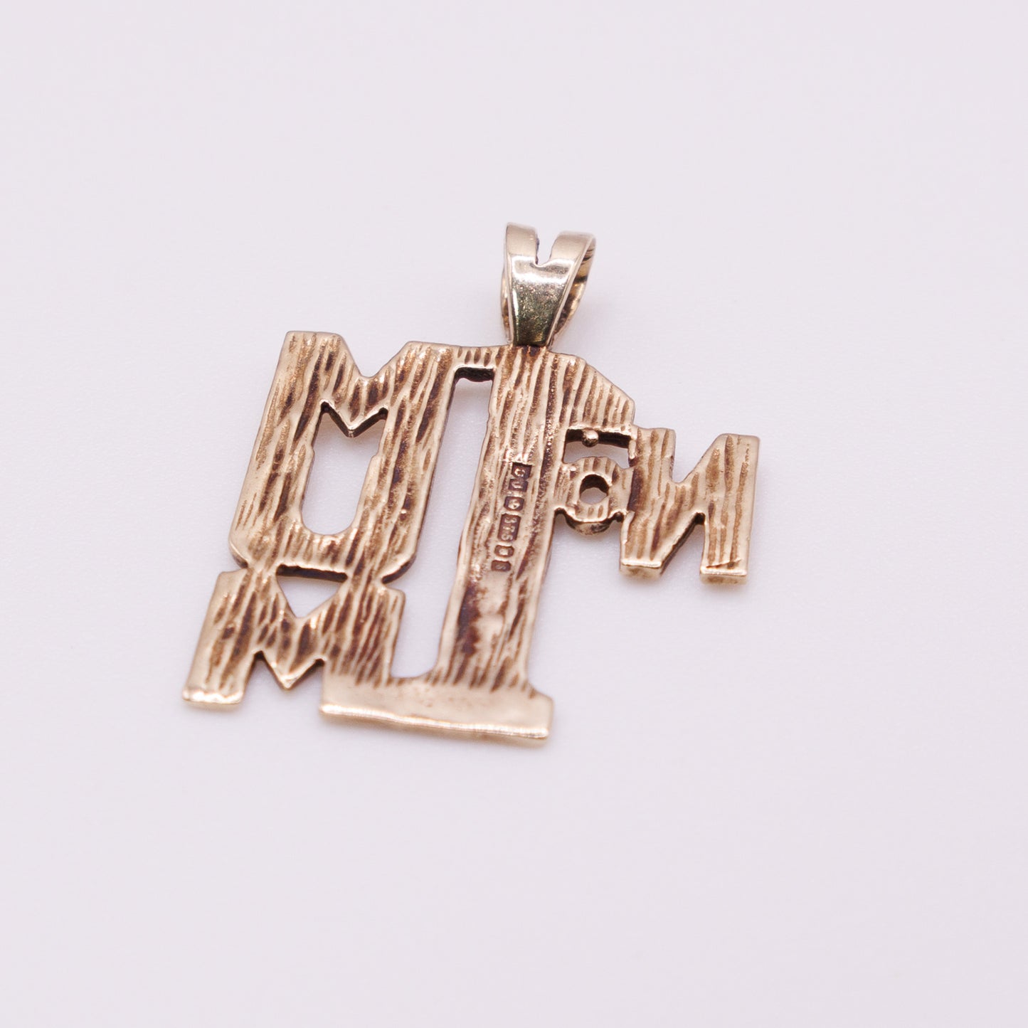 Second-Hand 9ct Yellow Gold No.1 Mum Pendant