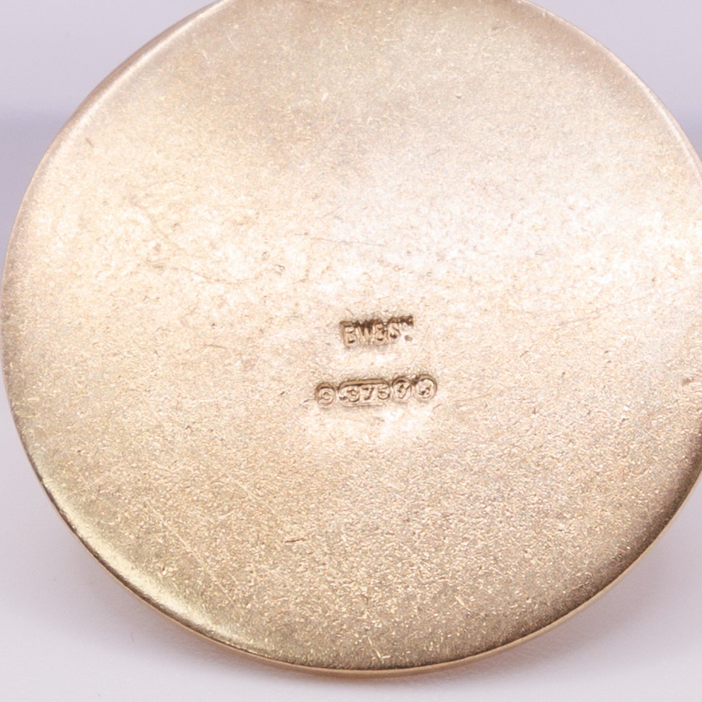 Second-Hand 9ct Yellow Gold Raised Relief St Christopher Pendant