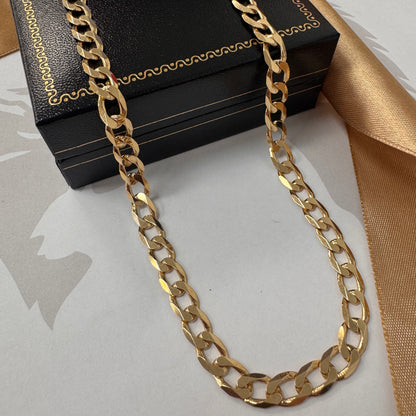 9ct Yellow Gold Curb Chain – 24 Inch