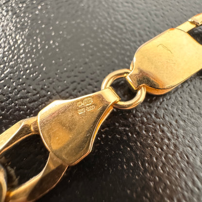 9ct Yellow Gold Curb Chain – 24 Inch