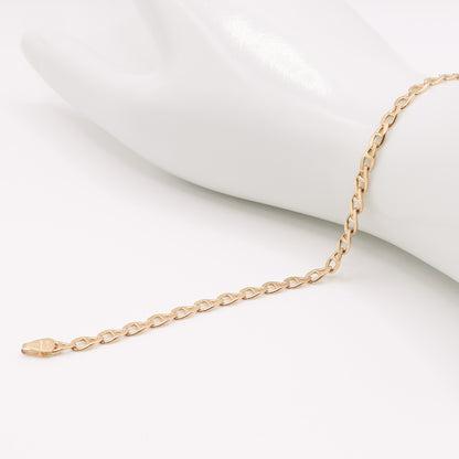 Second-Hand 9ct Yellow Gold Mariner Link Bracelet