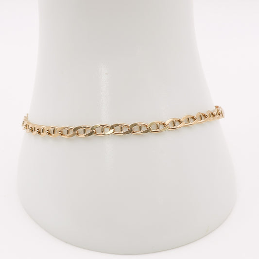 Second-Hand 9ct Yellow Gold Mariner Link Bracelet