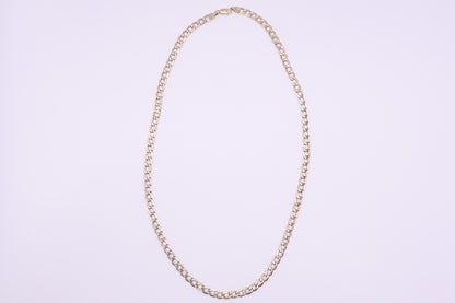 Second-Hand 9ct Yellow Gold Curb Chain Necklace