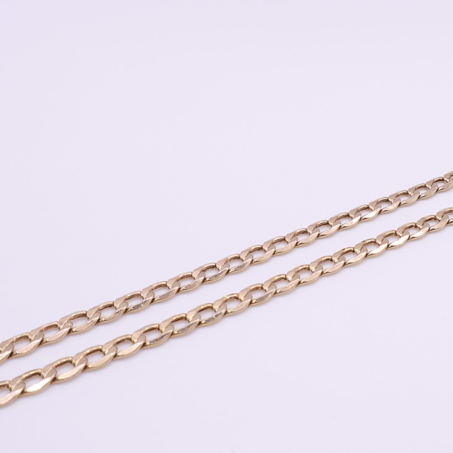Second-Hand 9ct Yellow Gold Curb Chain Necklace
