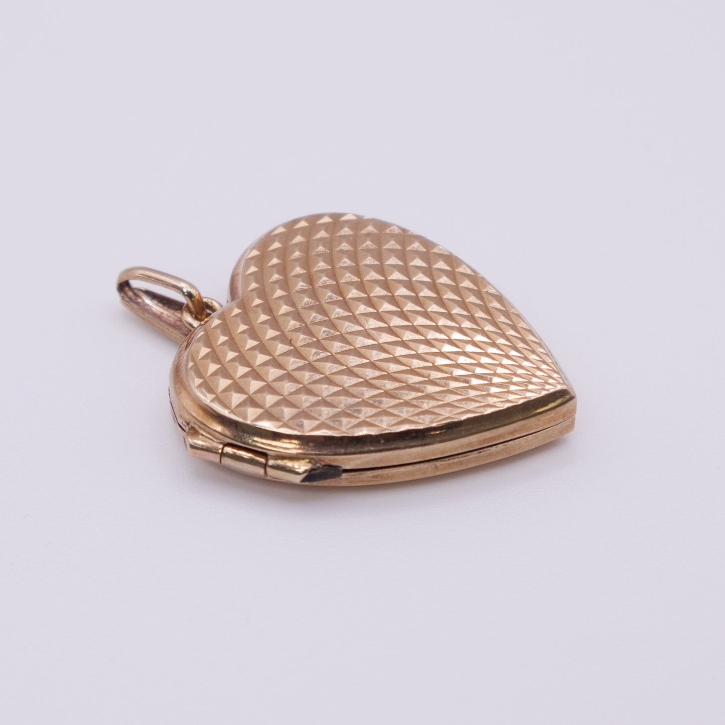 Second-Hand 9ct Yellow Gold Heart Locket Pendant