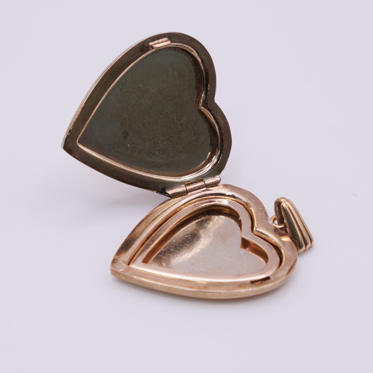 Second-Hand 9ct Yellow Gold Heart Locket Pendant