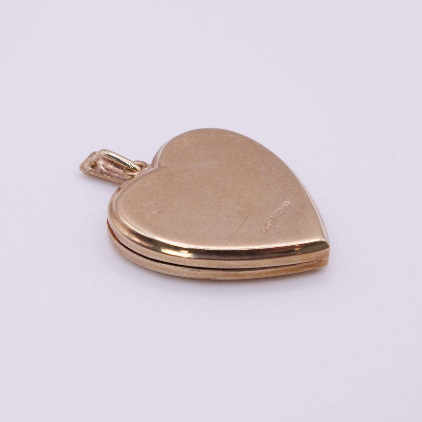 Second-Hand 9ct Yellow Gold Heart Locket Pendant
