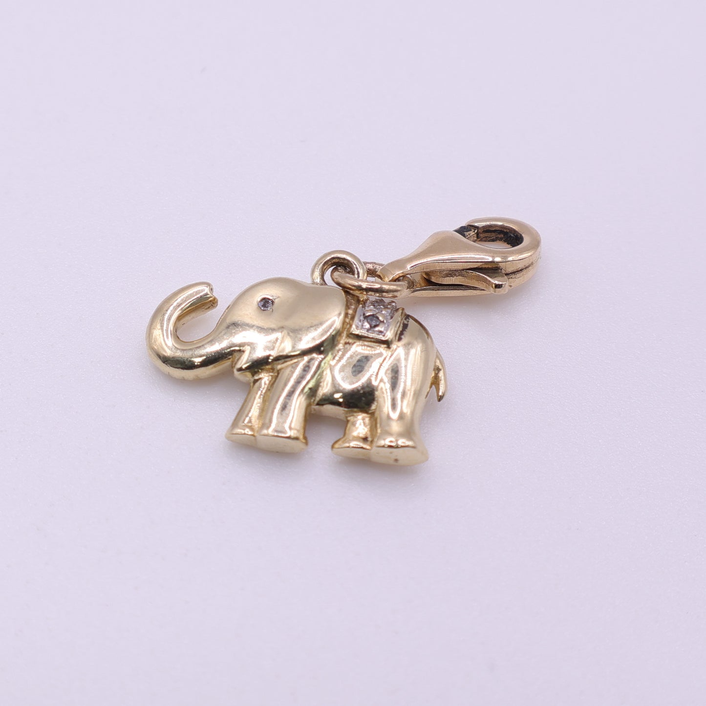 Second Hand 14ct Yellow Gold Elephant Charm