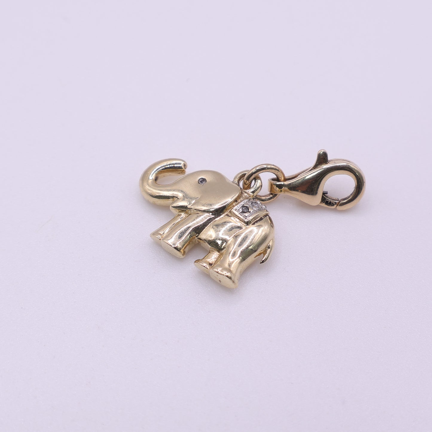 Second Hand 14ct Yellow Gold Elephant Charm