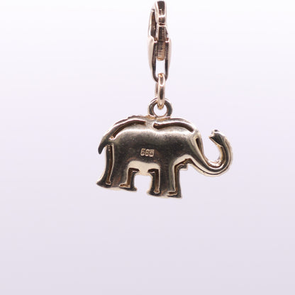 Second Hand 14ct Yellow Gold Elephant Charm