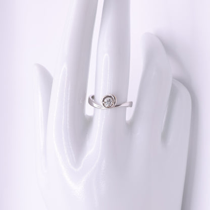 Second Hand DonnaOro 18ct White Gold Diamond Solitaire Ring