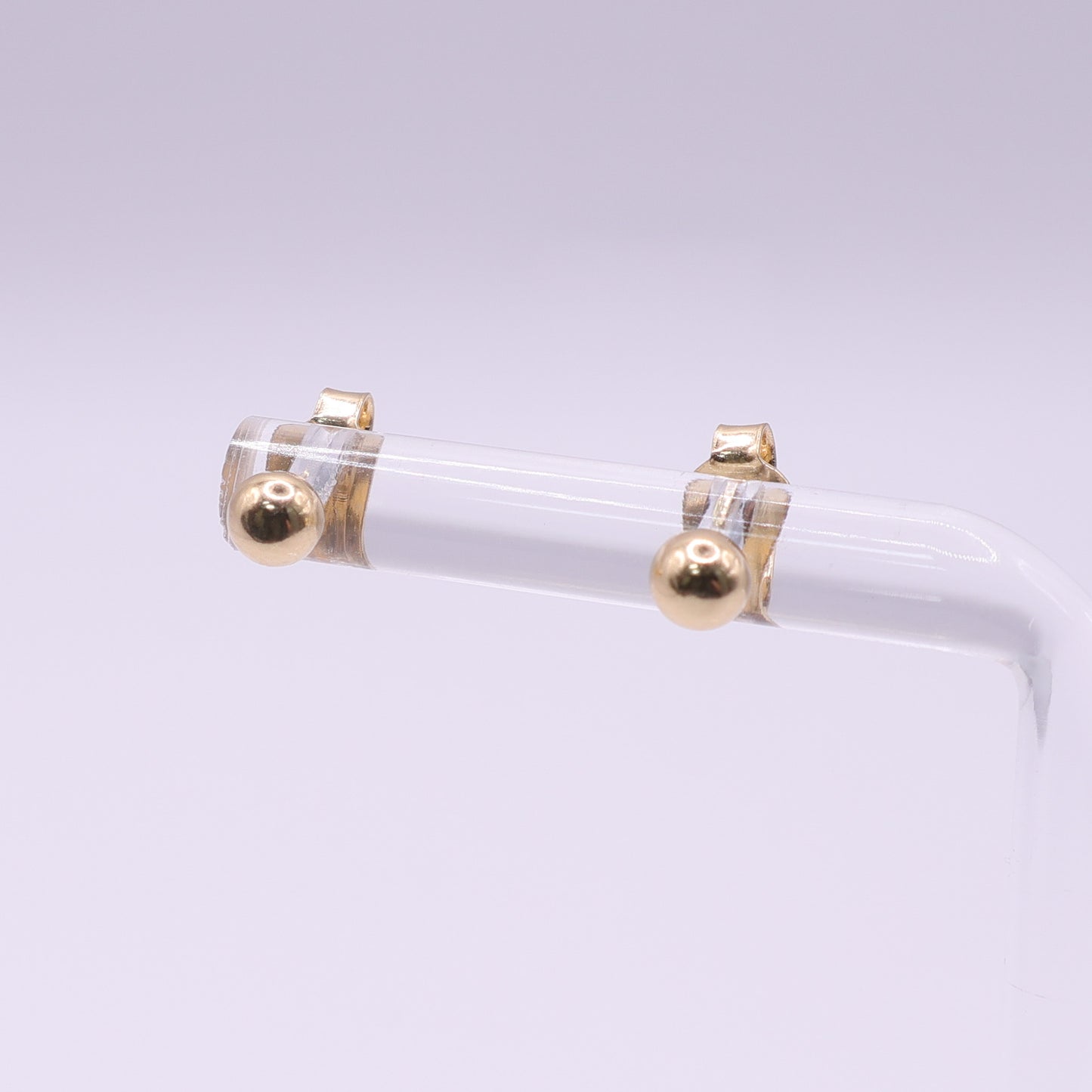 Second Hand 18ct Yellow Gold Ball Stud Earrings