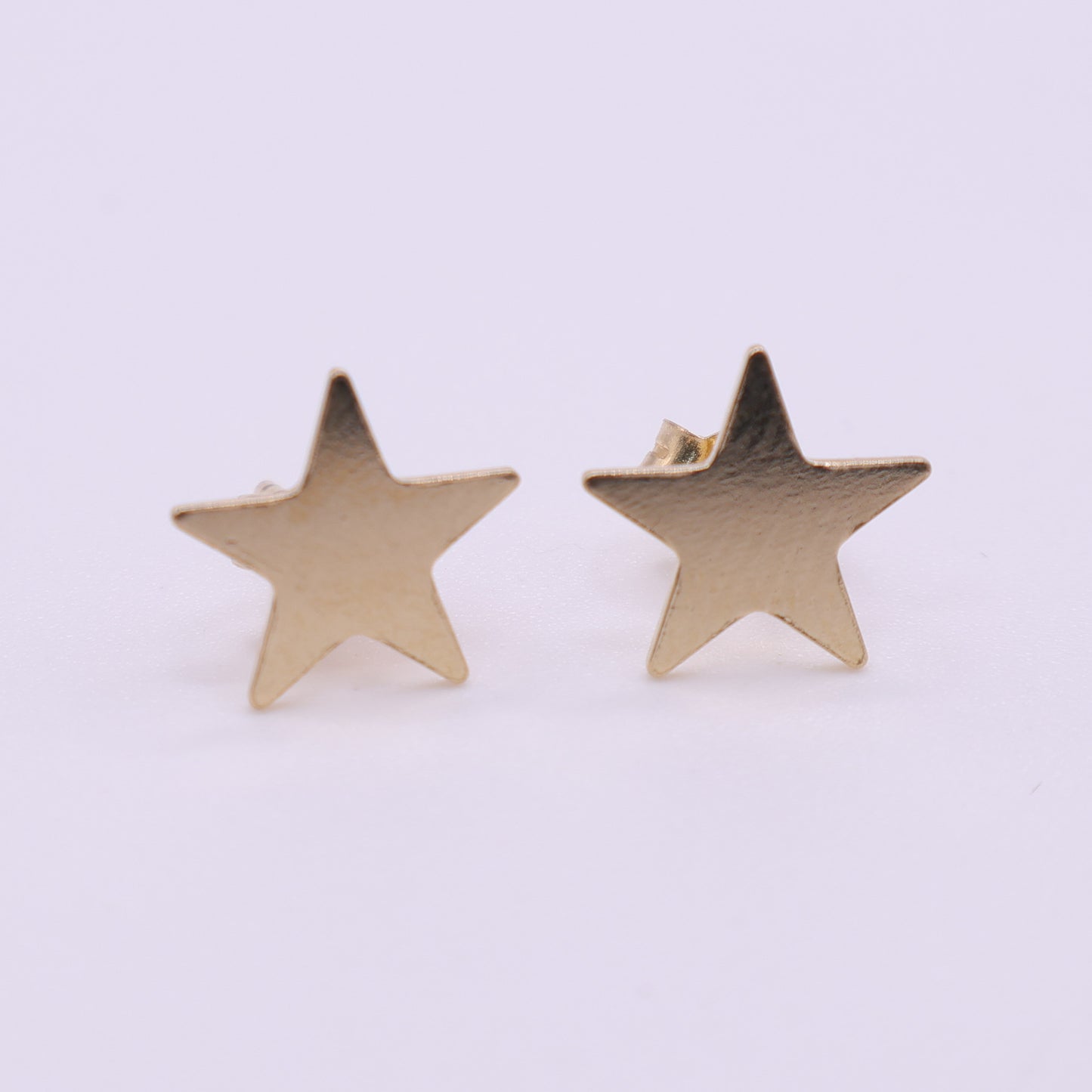 Second Hand 18ct Yellow Gold Star Stud Earrings