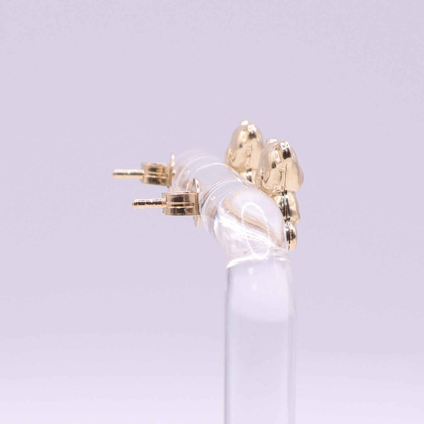 Second Hand 18ct Yellow Gold Teddy Bear Stud Earrings