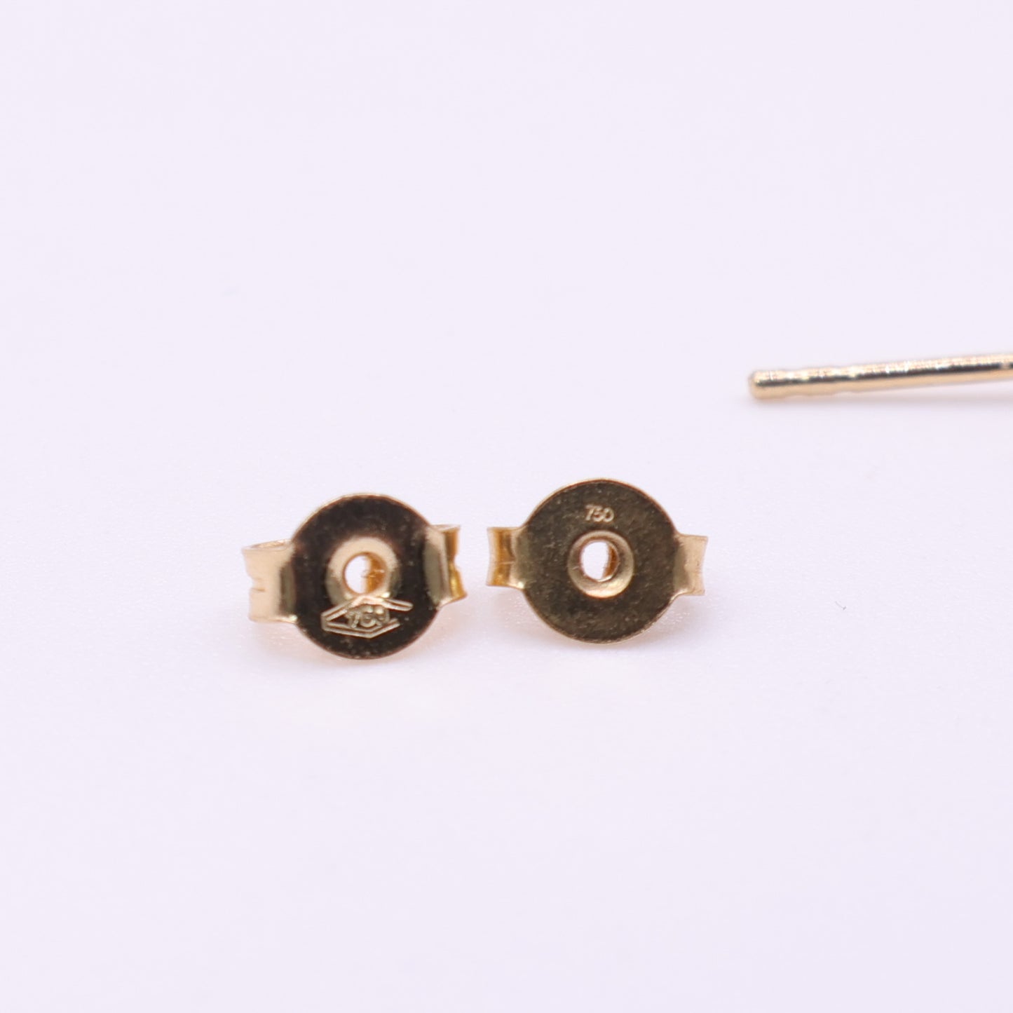 Second Hand 18ct Yellow Gold Butterfly Stud Earrings