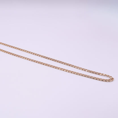 Second Hand 9ct Gold 20 Inch Curb Chain Necklace