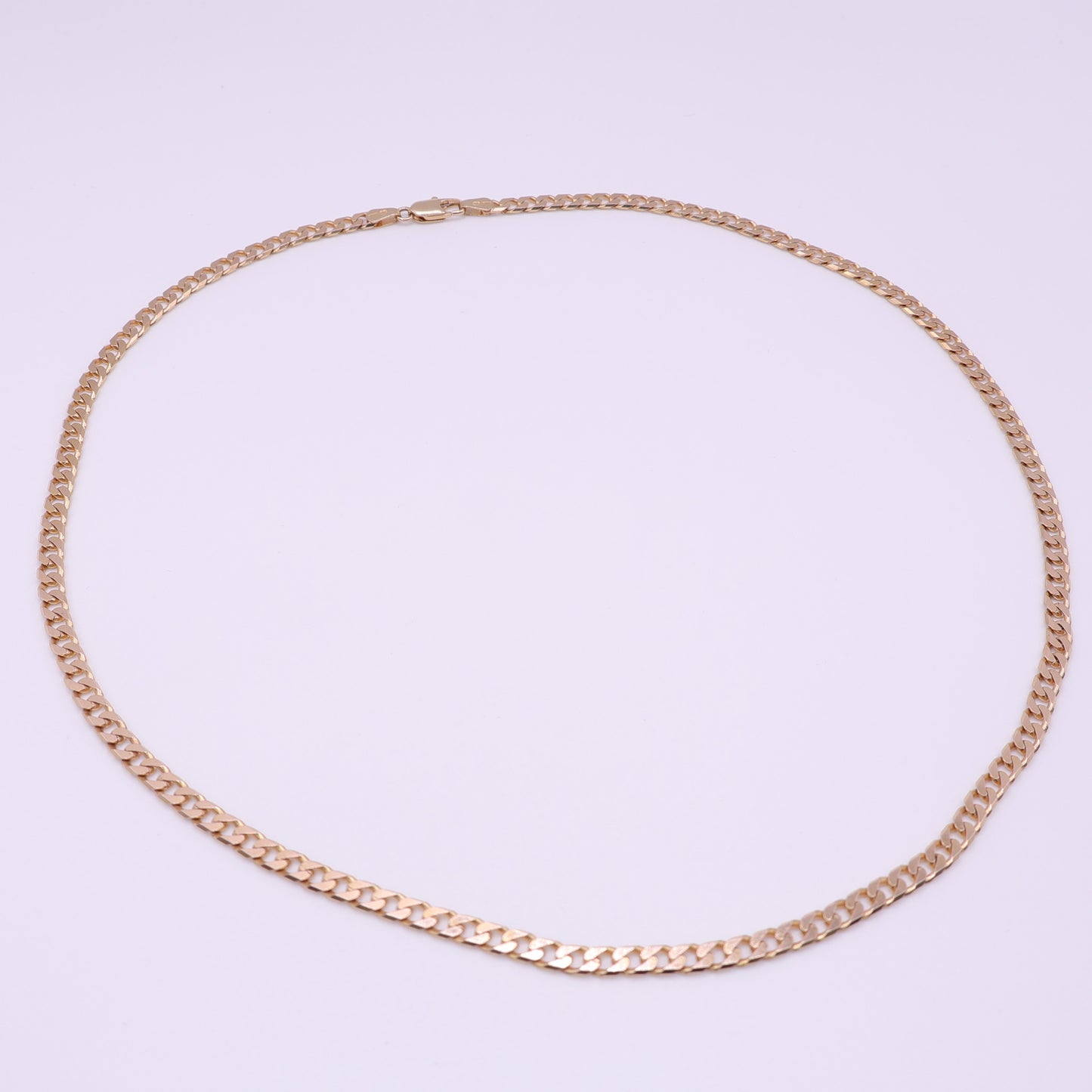 Second Hand 9ct Gold 20 Inch Curb Chain Necklace