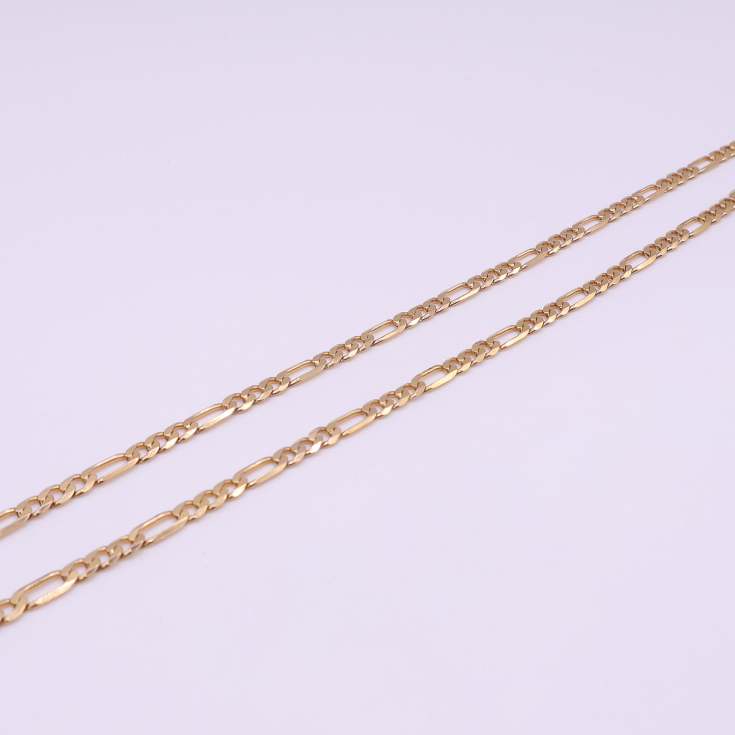 Second Hand 9ct Yellow Gold Figaro Chain Necklace 30 Inch