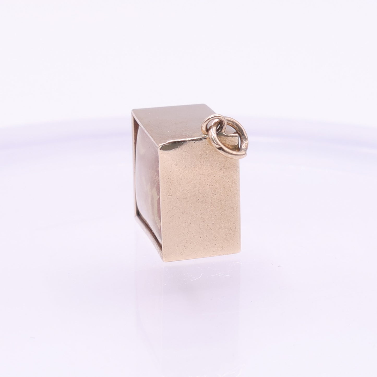 Second Hand 9ct Gold In Emergency Break Glass Ten Shilling Note Pendant