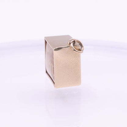 Second Hand 9ct Gold In Emergency Break Glass Ten Shilling Note Pendant