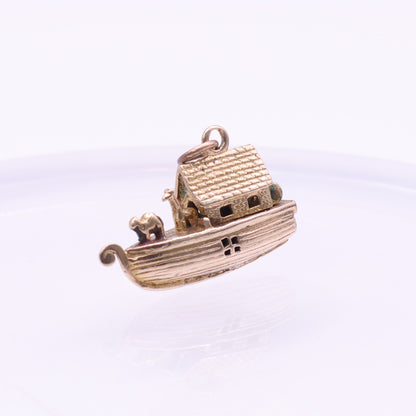 Second Hand 9ct Yellow Gold Noah’s Ark Charm Pendant