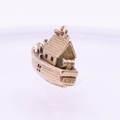 Second Hand 9ct Yellow Gold Noah’s Ark Charm Pendant