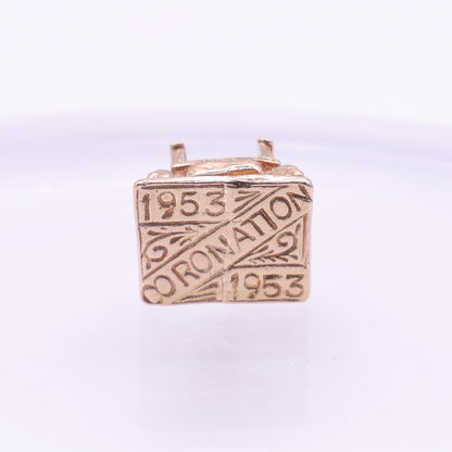 Second Hand 9ct Gold Throne Chair Charm