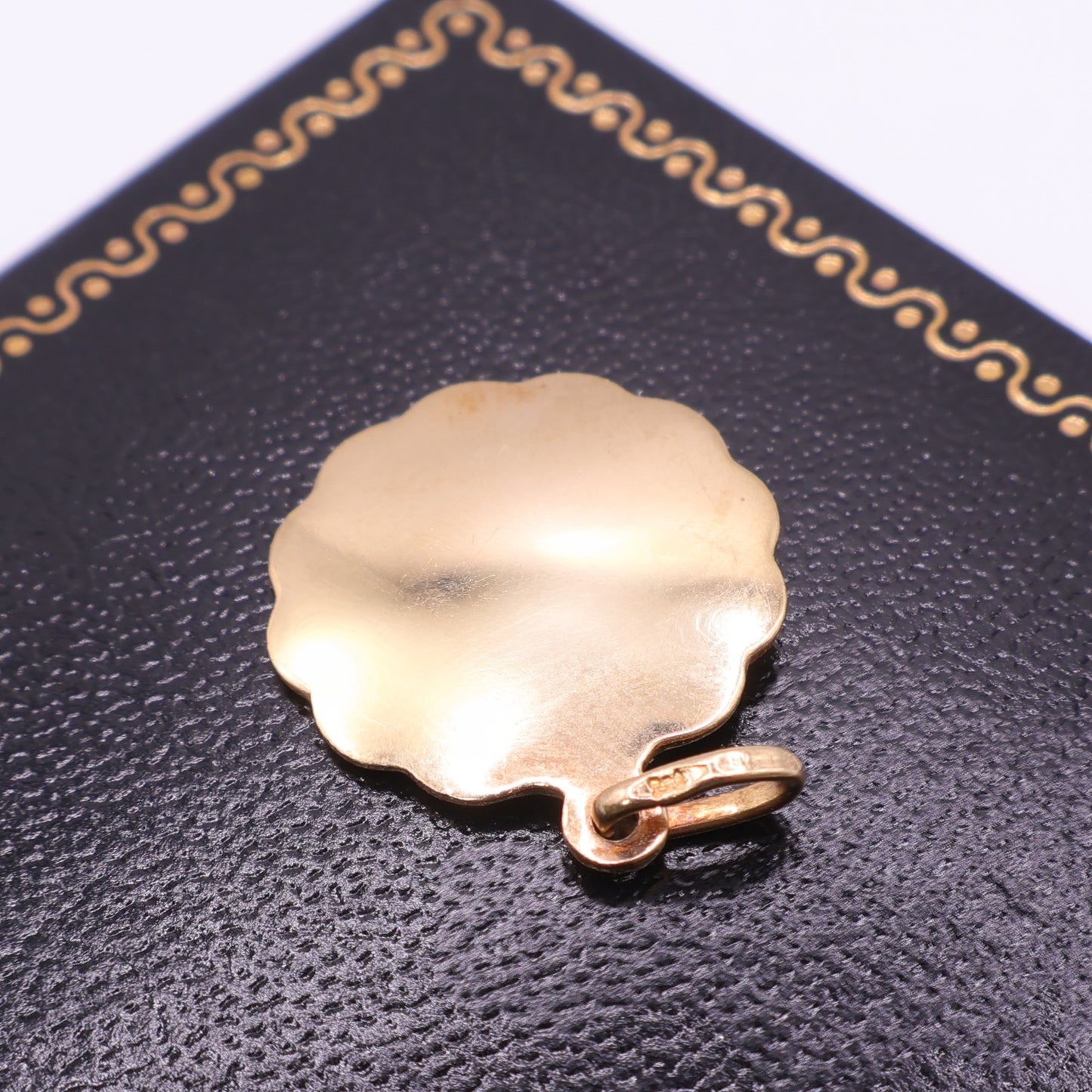 Second-Hand 9ct Gold St Christopher Medallion Charm