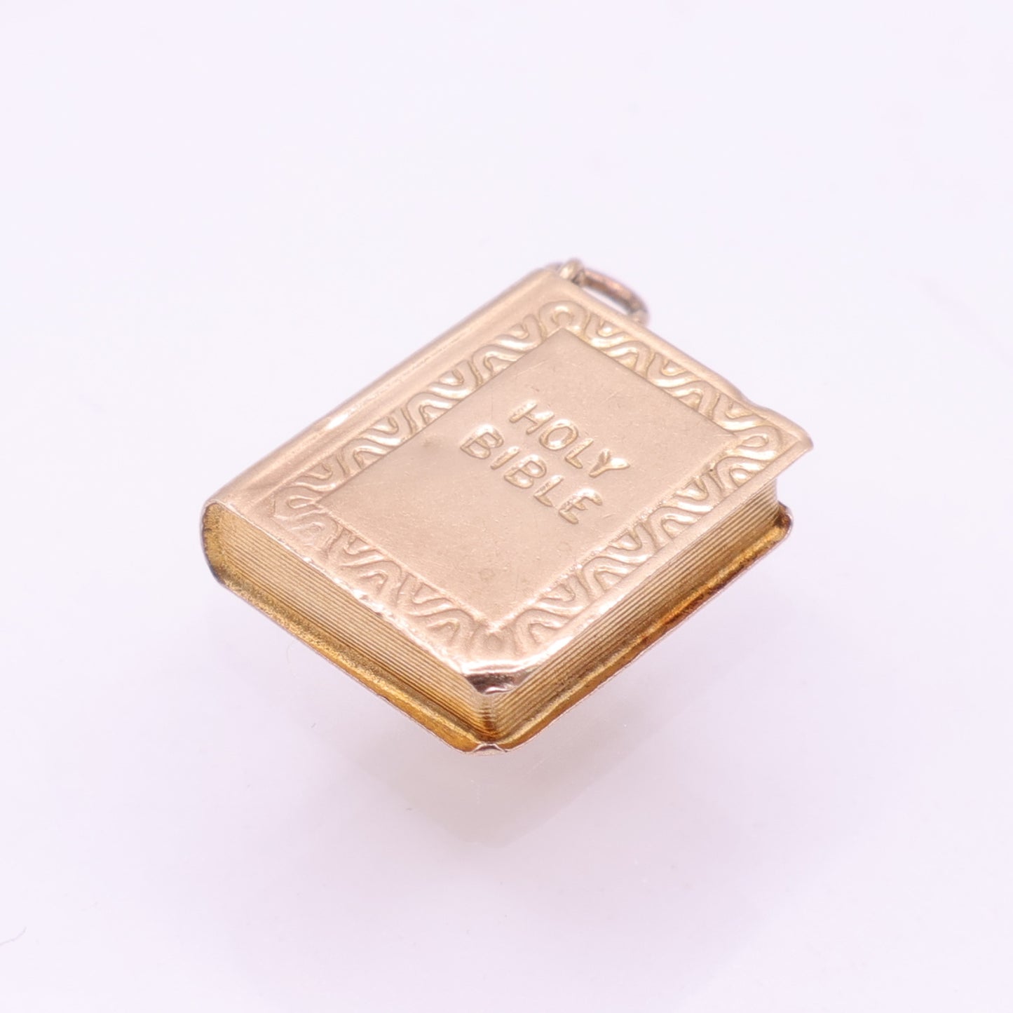 Second-Hand 9ct Yellow Gold Holy Bible Book Charm