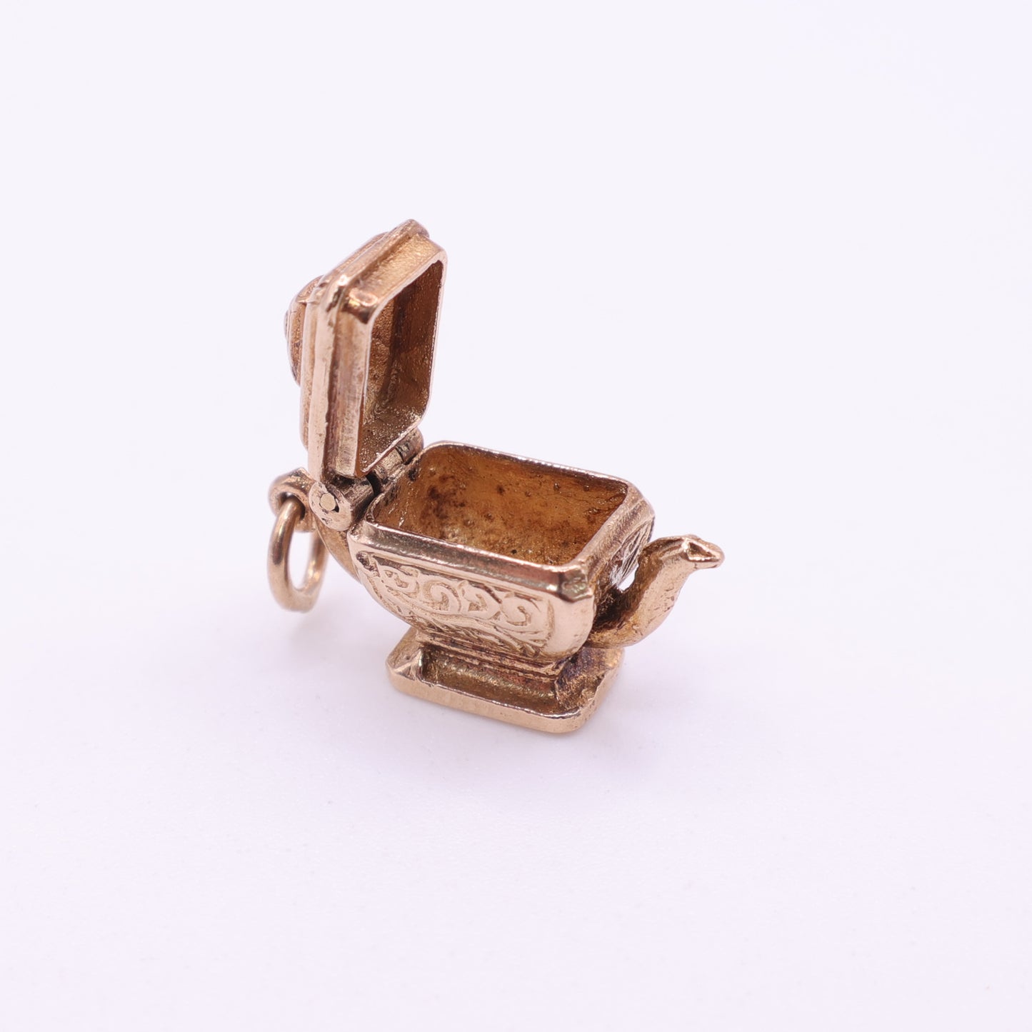 Second-Hand 9ct Yellow Gold Opening Teapot Charm