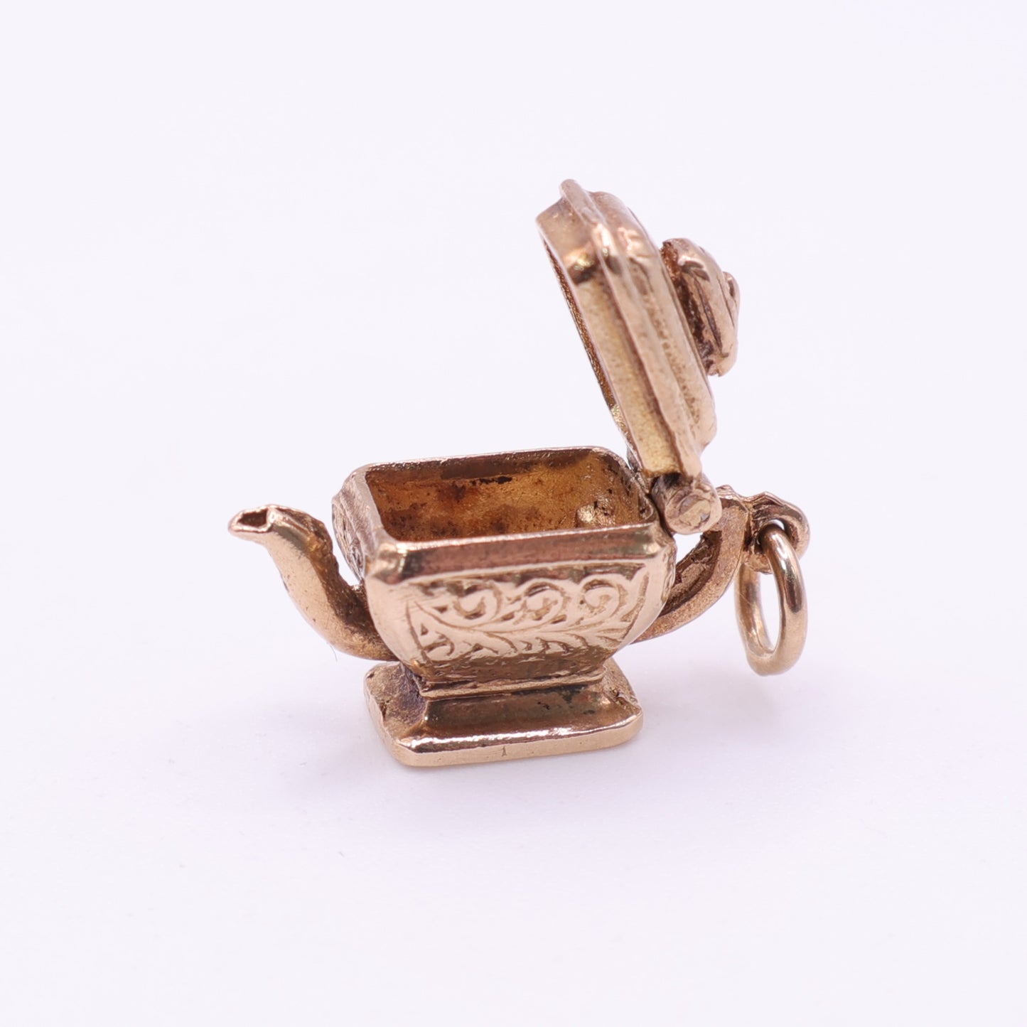 Second-Hand 9ct Yellow Gold Opening Teapot Charm