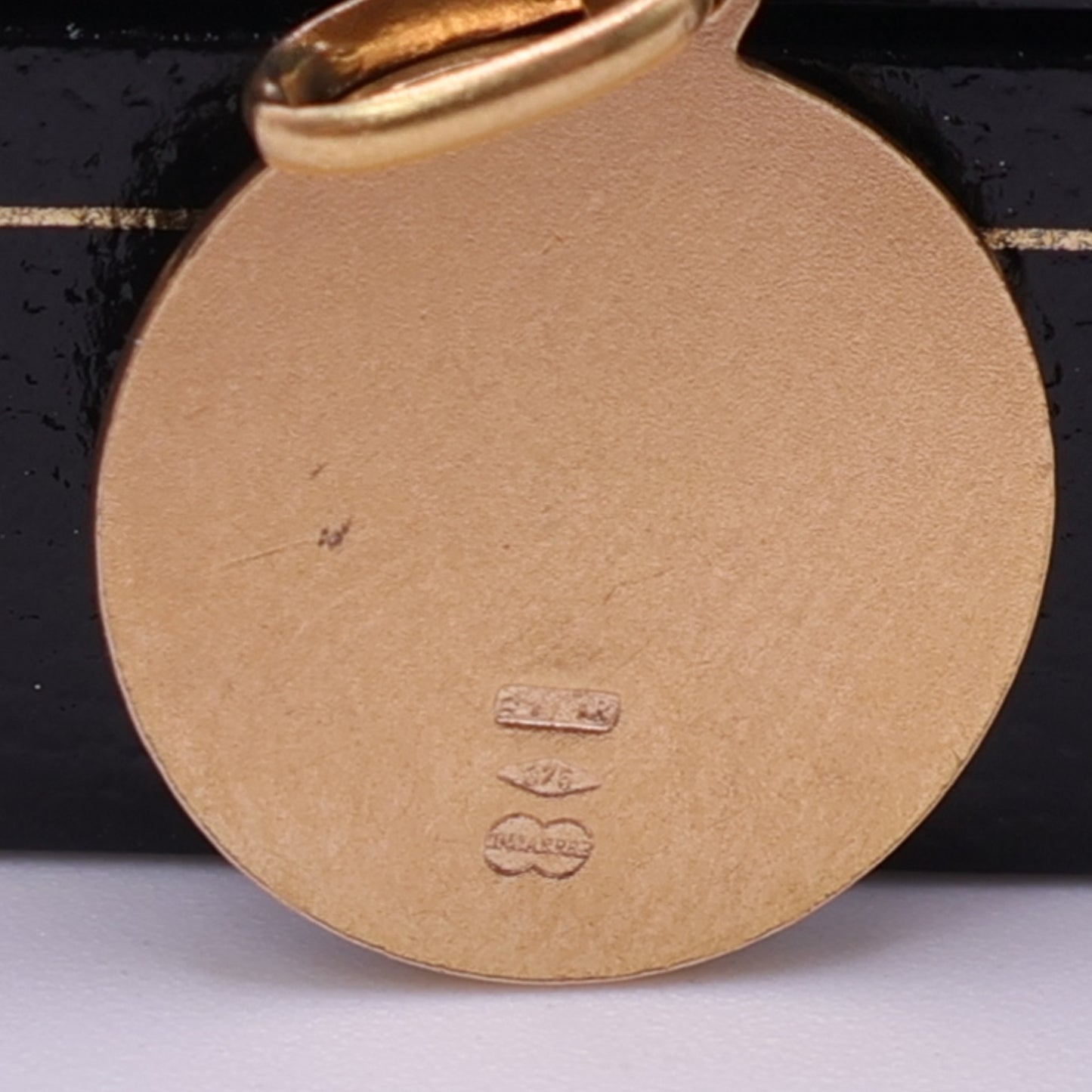 Second Hand 9ct Yellow Gold Mini St Christopher Pendant