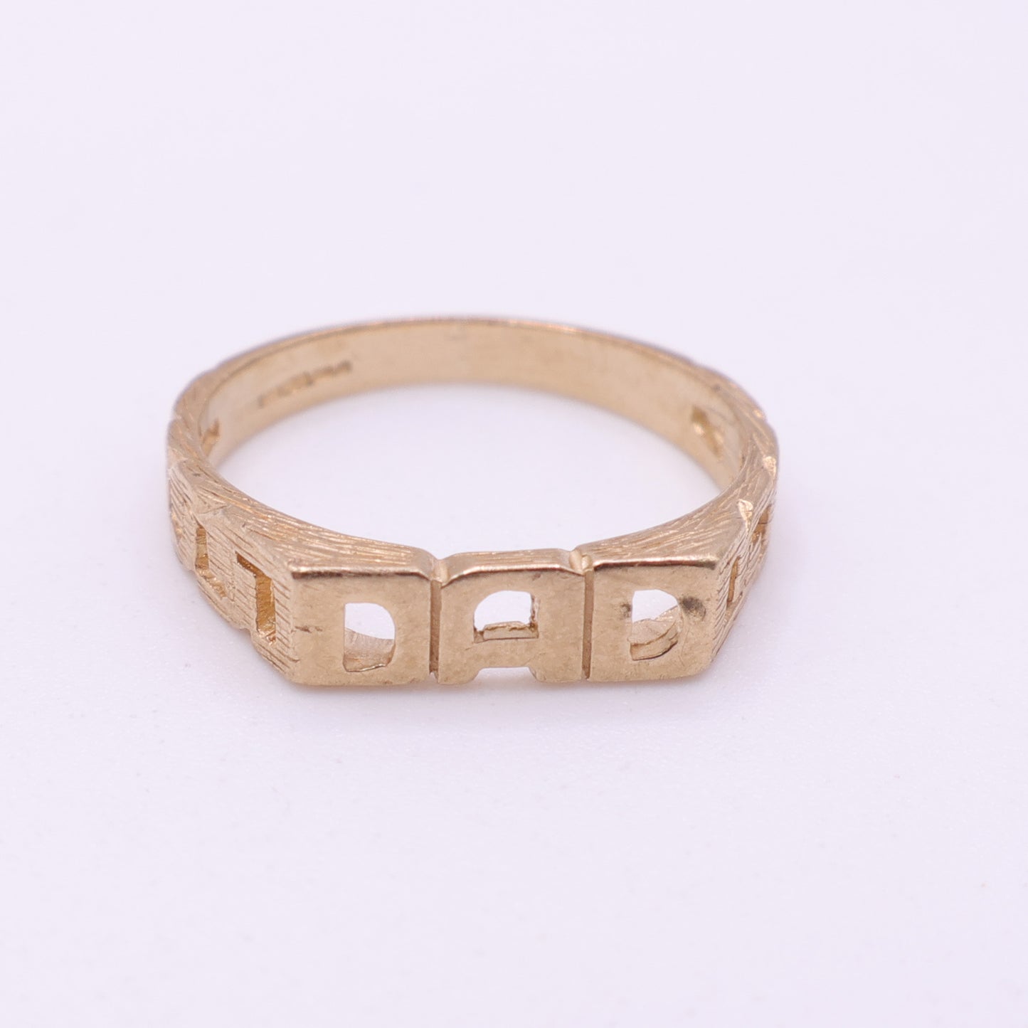 9ct Yellow Gold DAD Ring