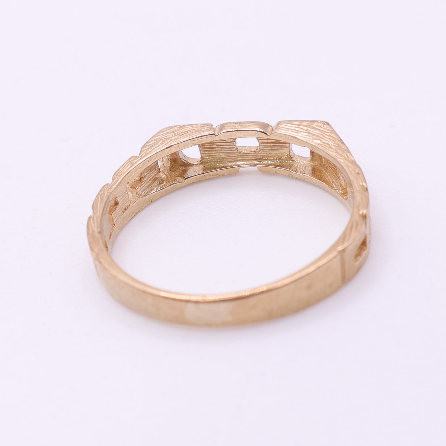 9ct Yellow Gold DAD Ring
