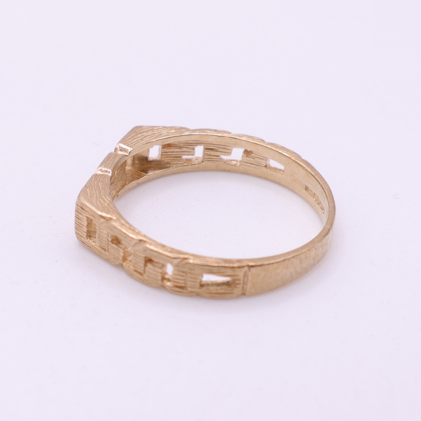 9ct Yellow Gold DAD Ring