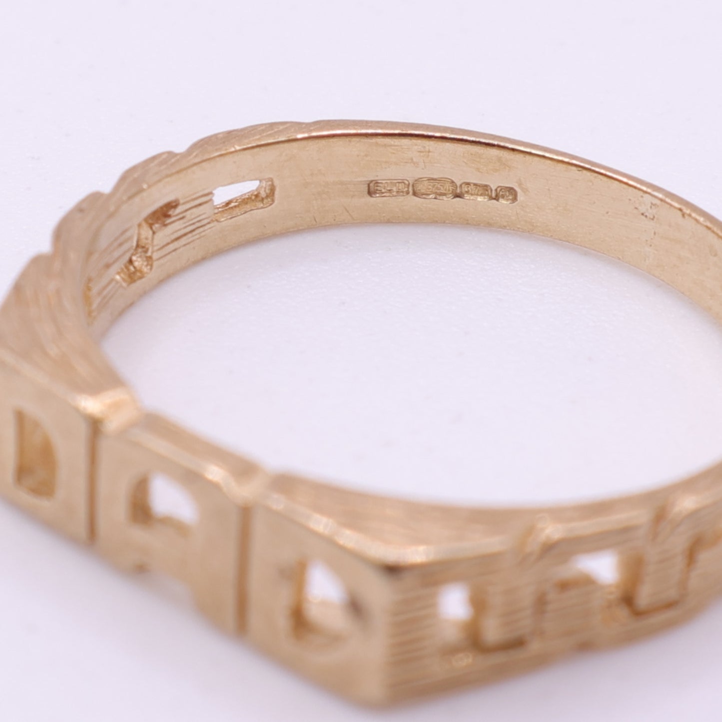 9ct Yellow Gold DAD Ring