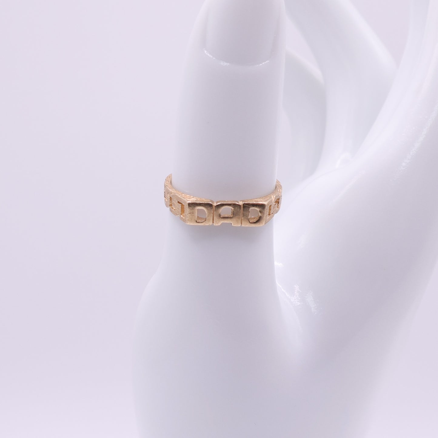 9ct Yellow Gold DAD Ring
